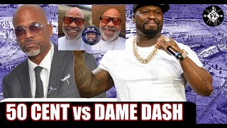 50 Cent clowns Dame Dash quotbroke with no teethquot somebody save Dame NEVER beef with 50 [upl. by Humfried]