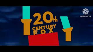 20th century fox CinemaScope 55 logo remake [upl. by Nomelif]