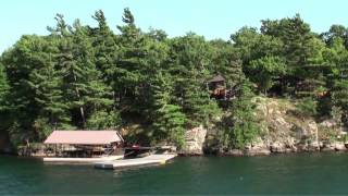 The Thousand Islands  Les mille iles Canada  Ontario [upl. by Nomaid]