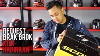 RC UNBOXING  Helm yang di request brak brok nih Scorpion Exo [upl. by Nordgren]