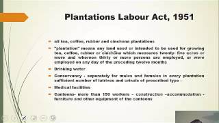 1 8 Unorganised Workers Social Security Act 2008 amp Plantations Labour Act 1951  APFC Exam  UPSC [upl. by Kristal]