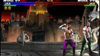 Mortal Kombat Trilogy Todos Los Animalities [upl. by Airtina]