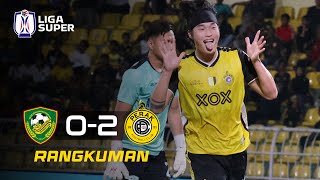 Rangkuman LIGA SUPER 202425  KDA FC 0  2 PERAK FC  LS3 [upl. by Madalena]