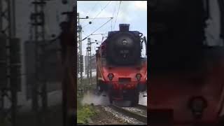 typischer Sound der Schnellfahrdampflok 18 201 beim Anfahren [upl. by Karame]