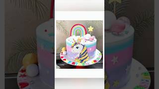 Today special pineapple 2 kg unicorn theme cake shortvideo cakedesign tasty lovely song [upl. by Paschasia]