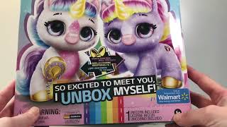 Present Pets Surprise Unicorn Pet Unboxing [upl. by Amalee836]