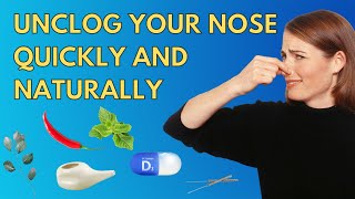 7 Insanely Simple Ways to Unblock Your Stuffy Nose [upl. by Derwon]