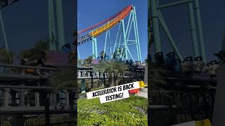 XCELERATOR is BACK Testing at Knott’s Berry Farm 2023 shorts [upl. by Mcmillan174]