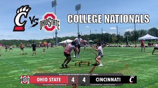 Spikeball College Nationals  UC v OSU A Team [upl. by Annavoeg]