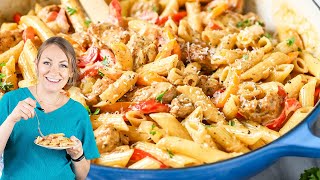 A Fast and Delicious Dinner Creamy Cajun Chicken Pasta [upl. by Aihpled]