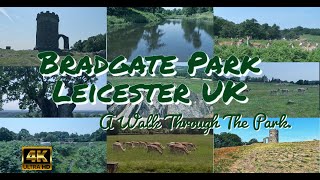 Bradgate Park Leicester UK A Walk Through The Park 4K Ultra Hd [upl. by Ruhnke]