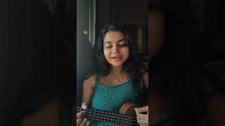 Amay Ondho Kore Dao  Ukulele Cover by Pragya Dutta [upl. by Bandler889]