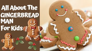 Gingerbread Man Cookies for Kids History and How to Make Gingerbread Man Cookies gingerbreadman [upl. by Yvon247]