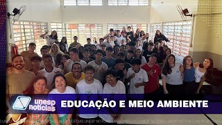 Projeto de extensão leva debate sobre meio ambiente e sustentabilidade a escola da rede pública [upl. by Vivyanne518]