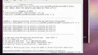 Editing the FSTAB File in Ubuntu  Part 1 [upl. by Lauer543]