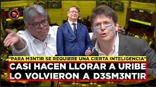 URIBE CHILLANDO POR QUE ARIAS LO VOLVIÓ A D3SM3NTIR PARA M3NTIR SE REQUIERE CIERTA INTELIGENCIA [upl. by Lobiv]