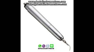 Dental Ultrasonic Scaler Handpiece amp 3 Scaler Tips G1 G2 G3 Tooth Tartar Remover [upl. by Arriat]