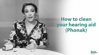 How to clean your hearing aids Phonak [upl. by Limbert]