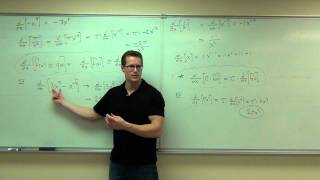 Calculus 1 Lecture 22 Techniques of Differentiation Finding Derivatives of Functions Easily [upl. by Batha]