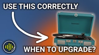 How to Use a Crosley Record Player  Welcome to Vinyl Upgrade [upl. by Ynned94]