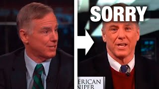 Howard Dean Puts His Tail Between His Legs Over American Sniper Comments [upl. by Annahs591]