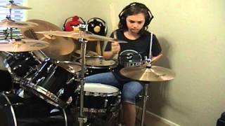 LINKIN PARK quotNew Dividequot a drum cover by Emily [upl. by Brine864]