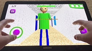 Baldis Basics in Education and Learning ANDROID Edition GARGANTUAN TABLET [upl. by Brine]