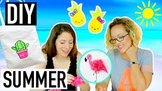 DIY ÉTÉ DECO KAWAII  SUMMER ROOM DECOR avec KIDI FUN [upl. by Doss]