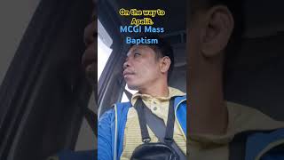 On the way to Apalit MCGI Mass Baptism mcgicares mcgi [upl. by Enrico]