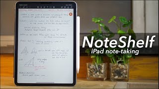 NoteShelf for iPad  GoodNotesNotability Replacement [upl. by Noraa]