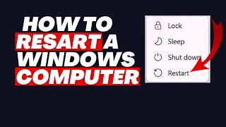 EASY Way to Restart Your Windows 11 Laptop [upl. by Dorelle312]