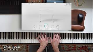 Hammers  Waves  Dulcitone  Default Sound In Action [upl. by Lammaj319]