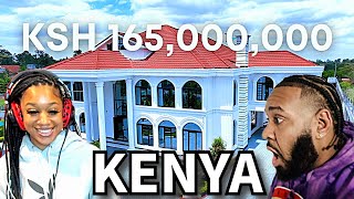 AMERICANS REACT TO KENYA MANSION NEXT TO A PRISON [upl. by Saitam504]