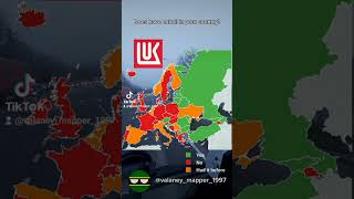 Does have Lukoil in your country lukoil gas europe map viral shorts [upl. by Linden]