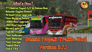 bussidmod 371vNepali Traffic Mod Version 371 By PRC Gaming NepalDownload link in description [upl. by Hpeosj637]