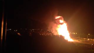 Belfast bonfire on ravenhill road [upl. by Aical380]