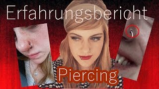 MEINE PIERCING GESCHICHTE  A Neverending Story  Erfahrungsbericht  Ladieh Tieytsch [upl. by Etam]