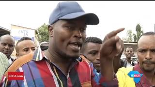 Foreign nationals speak to eNCA on the protest [upl. by Pirnot509]