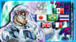 Golden Wind Ghiaccios quotVenicequot or quotVeneziaquot Rant in Different Languages Latin Portuguese etc [upl. by Aramo683]