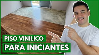 APRENDA A INSTALAR PISO VINILICO PASSO A PASSO COMPLETO TUDO EM UM SÓ VIDEO [upl. by Hogarth]