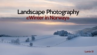 Winter in Norway Vingelen  Landscape Photography Lumix S1 [upl. by Burrill]