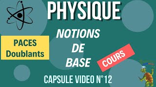 Notions de Bases Partie cours  Capsule vidéo N°12 [upl. by Norse25]