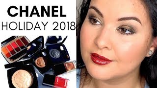 CHANEL COLLECTION LIBRE  HOLIDAY 2018 [upl. by Enyale895]