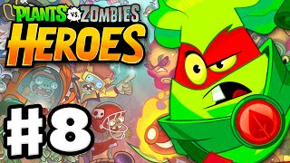 Galactic Gardens Gameplay Walkthrough  Plants vs Zombies Heroes [upl. by Adorne805]