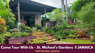 Come Tour With Us  St Michaels Gardens  JAMAICA [upl. by Ahsiel]