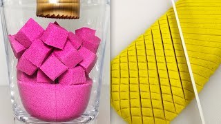 Very Satisfying Video Compilation 89 Kinetic Sand Cutting ASMR [upl. by Dimond242]