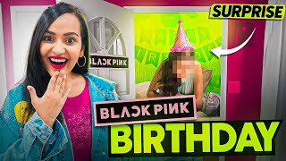 I broke into BLACKPINK Birthday of my SUBSCRIBER 🖤💗 amp she had NO IDEA [upl. by Latsirk]