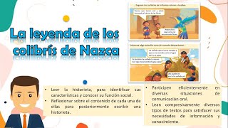 LA LEYENDA DE LOS COLIBRIS DE NAZCA  HISTORIETA [upl. by Musa]