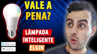 Review Lâmpada Inteligente da ELGIN  Vale a pena [upl. by Esau]