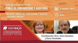 Ref 2502I Ciclo de Actualización en Temas de Contabilidad y Auditoria 2º Reunión [upl. by Chryste823]